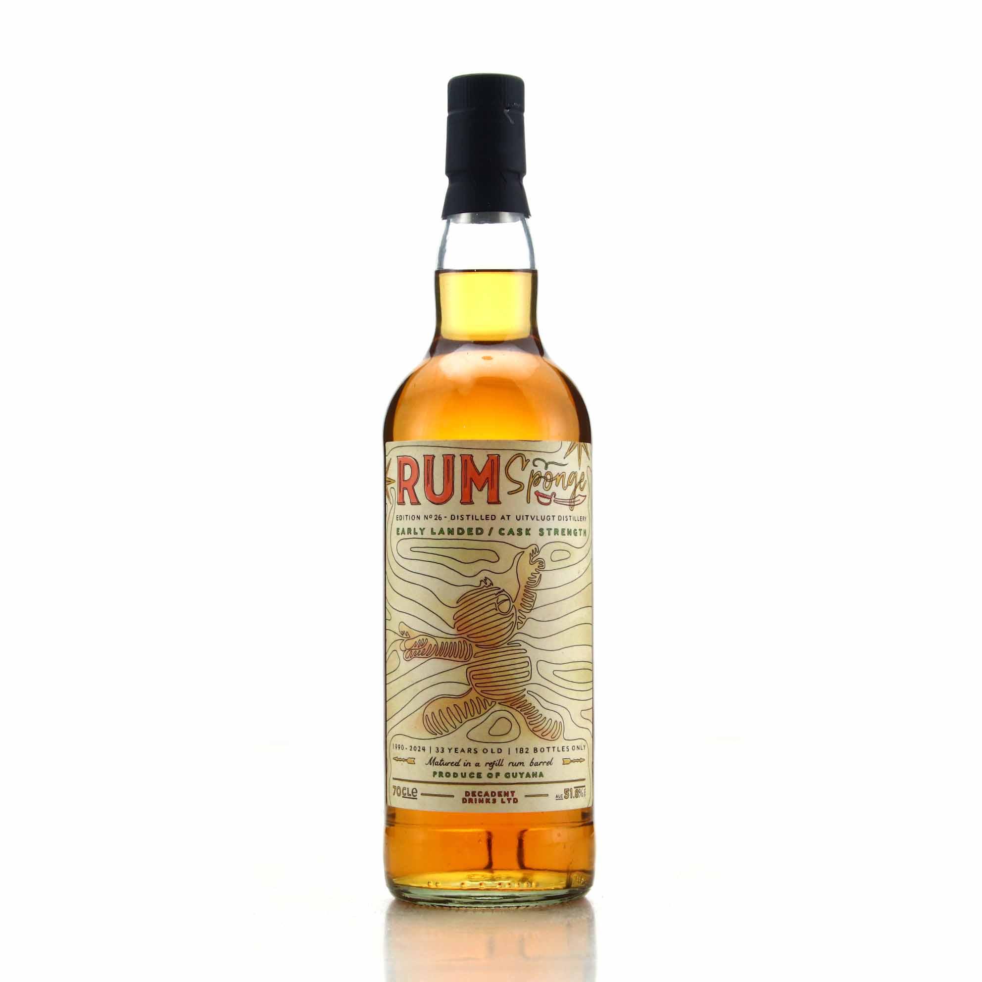 Rum Sponge Ed.26 Uitvlugt 1990 | Decadent Drinks